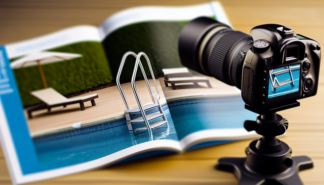 alt_text: Svadon’s sturdy in-ground pool ladder makes swimming access easy and safe for all ages.