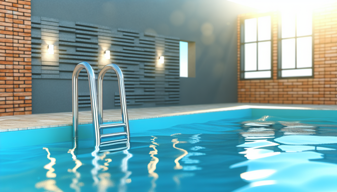 alt_text: Enhance your pool experience with Svadon's durable inground pool ladder for safe, stylish access.