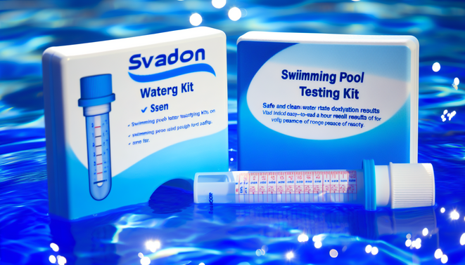 alt_text: Svadon swimming pool testing kit ensures safe, clean water with easy, accurate results for peace of mind.