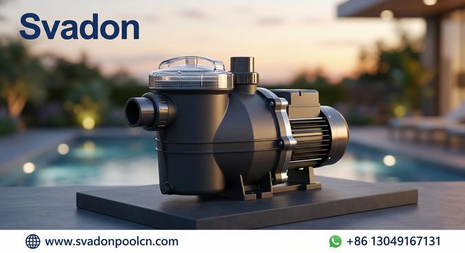 alt_text: Svadon 1.5 HP swimming pool pump for efficient water circulation and crystal-clear pools.